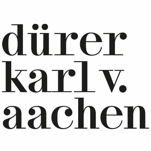 Logo der Website: Dürer/Karl von Aachen